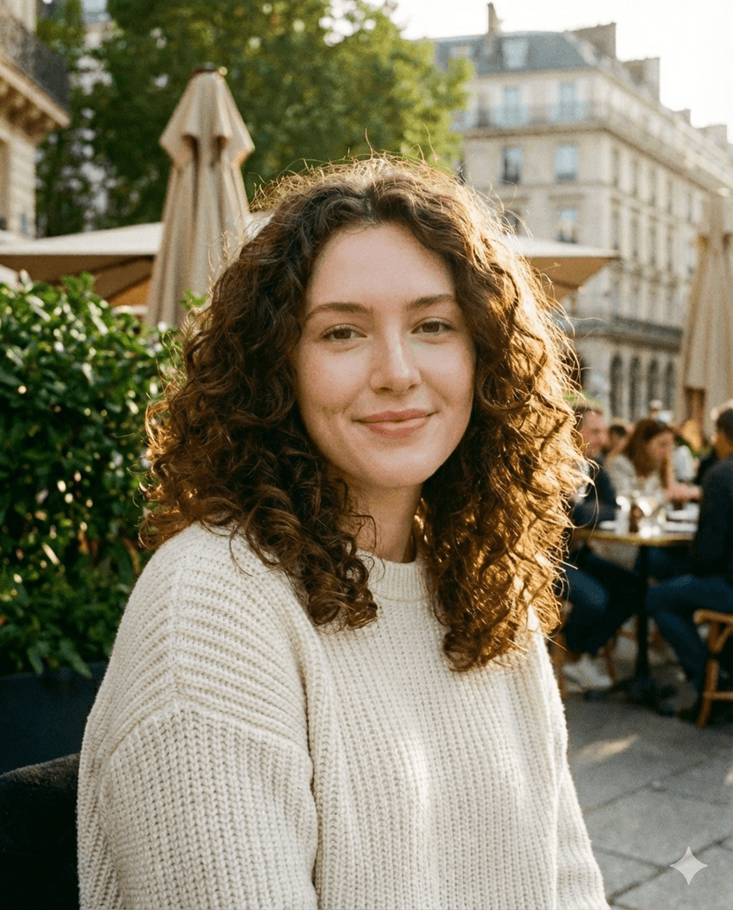 After - New hairstyle