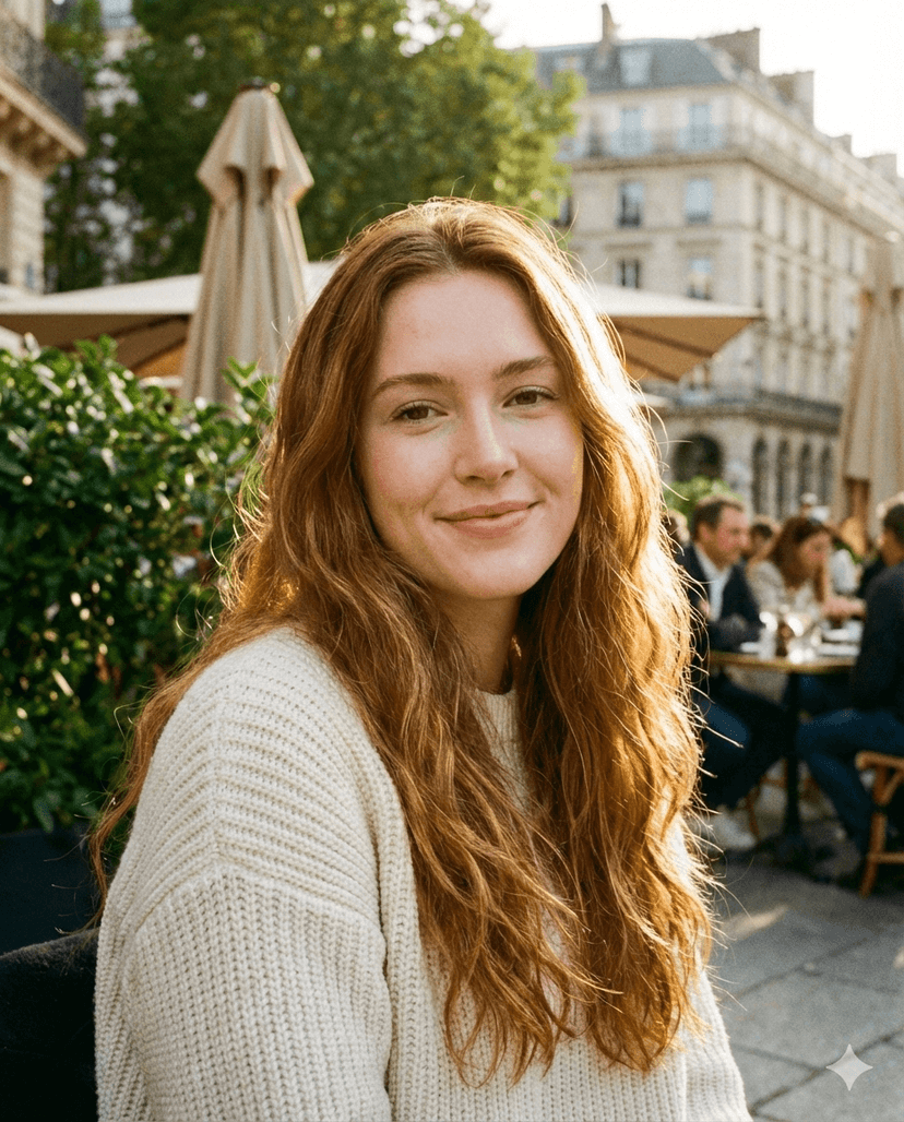 Before - Original hairstyle